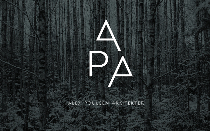 Architect Brand Identity – Alex Poulsen Arkitekter #logo #design #identity #branding