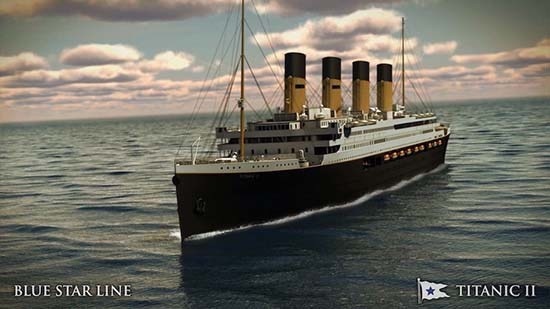 A New Titanic Will Set Sail in 2018 #titanic #titanicii #titanic2 #replica #ship