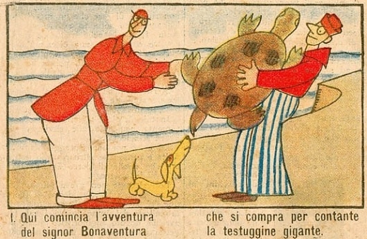 il-signor-bonaventura.jpg 554×361 pixels #retro #books #publishing #illustration #vintage #magazine