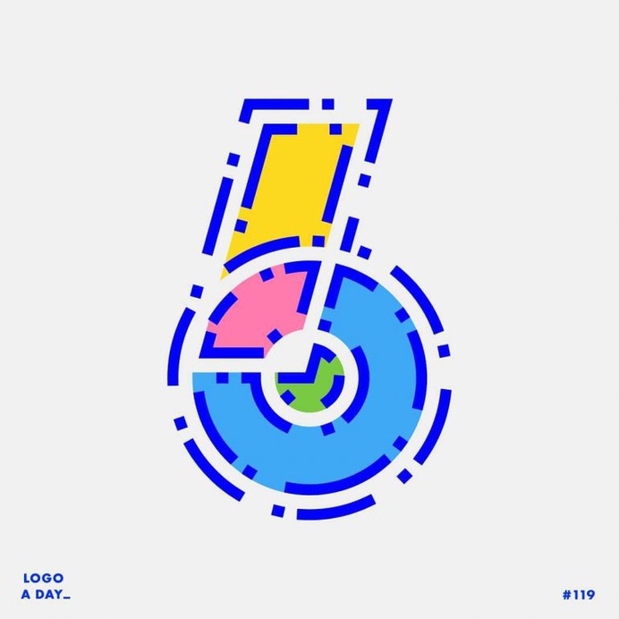 Logo / 119 . Number 6