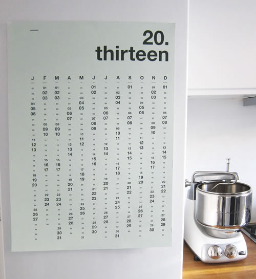 Minimalist Calendar #calendar