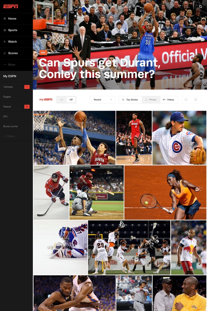 Espn 13 Pitch Photos