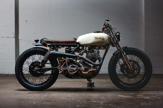 Norton 850 Commando built by Federal Moto of Canada. #cafe #motorcycle #racer