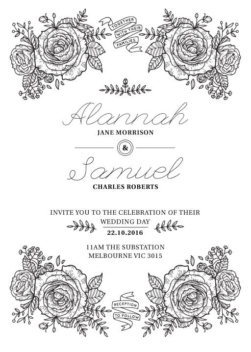 Botanic - Wedding Invitations #paperlust #weddinginvitation #weddinginspiration #invitation #cards #design #paper #digitalcards #letterpres