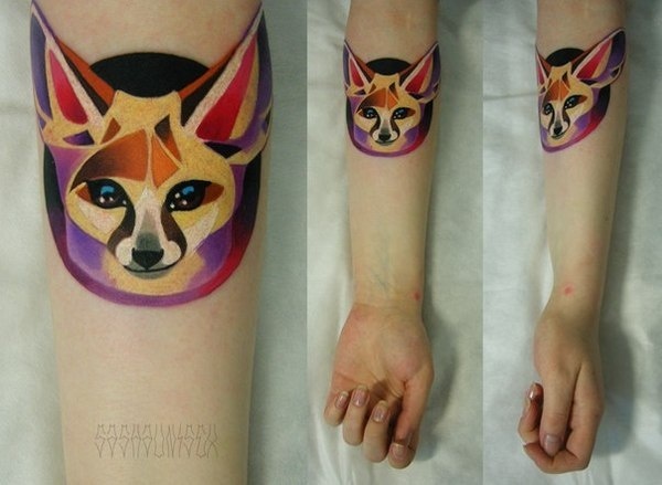 Pinned by Pinafore Chrome Extension #tattoo #color #colour #fox