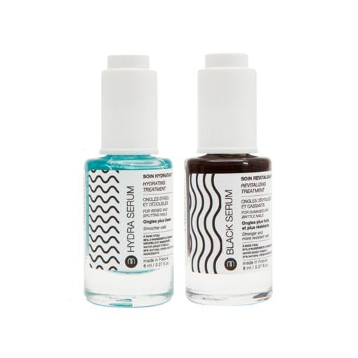 Vegan Nail Serums These Vegan Nail Serums effectively revive and nourish unhealthy nails. They help smoothen nail texture and rid of ridges. They are infused with cucumber, aloe vera, black algae, açaí berry, and caviar extracts that provide the deep nourishment your nails need.