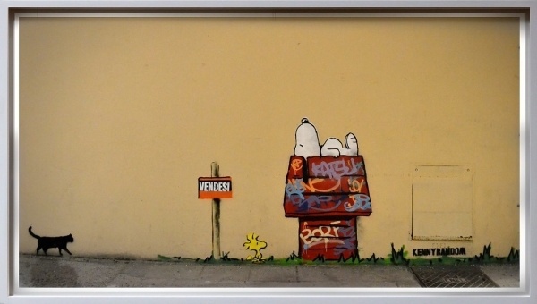 The Amazing Street Art by Kenny Random | Choco la Design #streets