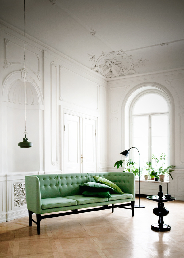 space copenhagen designs pendant light for &tradition at IMM cologne #sofa