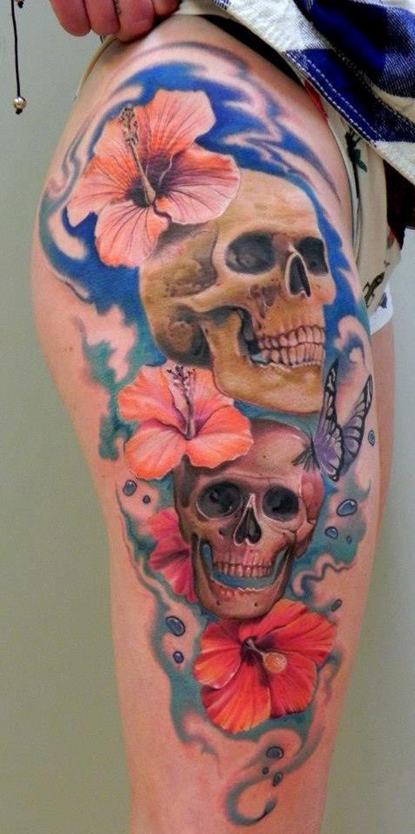 50 Incredible Leg Tattoos #leg #tattoos