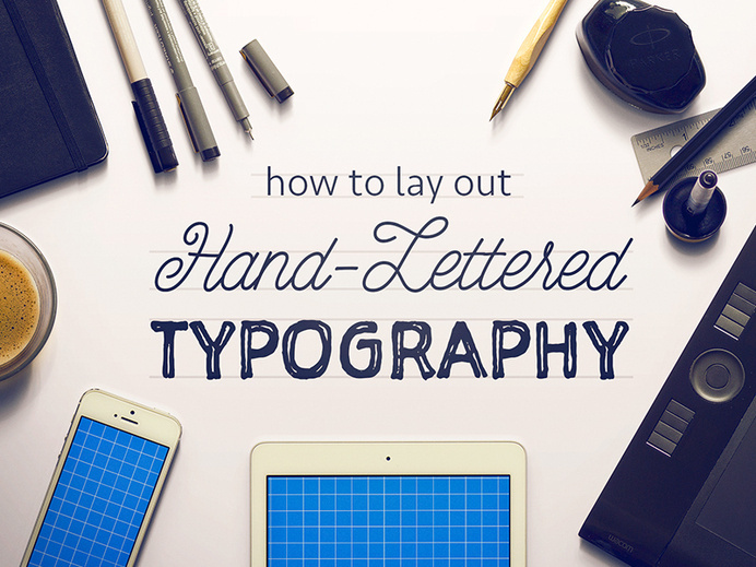 Laying Out Type Tutorial #handlettering #typography