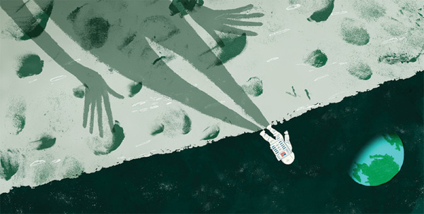 Desolate Illustrations by Charlie Lewis #illustration