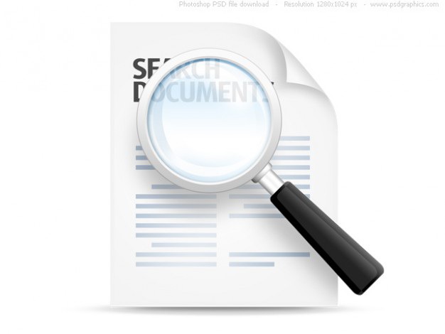 Search documents icon (psd) Free Psd. See more inspiration related to Icon, Office, Icons, Search, Psd, Documents, Search icon, Office icon, Blank, Horizontal and Objects on Freepik.