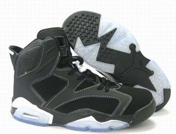 Nike Air Jordan 6 Retro Grey/Black Men's #shoes