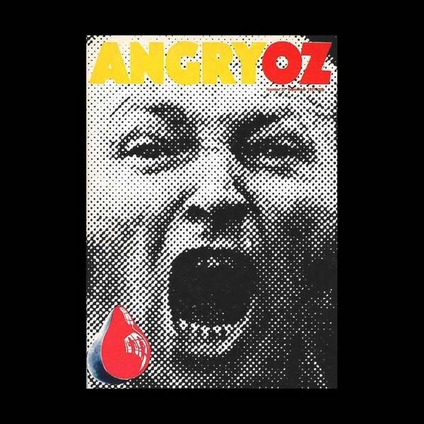 Re:Collection Angry OZ #australian #retro #poster