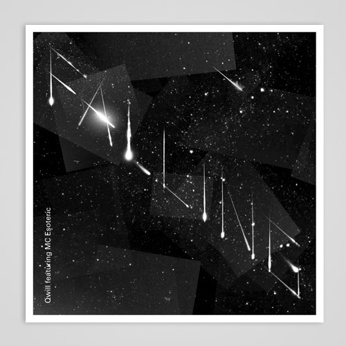 Jeremy Ford // Graphic Design / Print / Web / Identity / Illustration // Qwill #album #white #black #cover #illustration #photography #and #music #typography