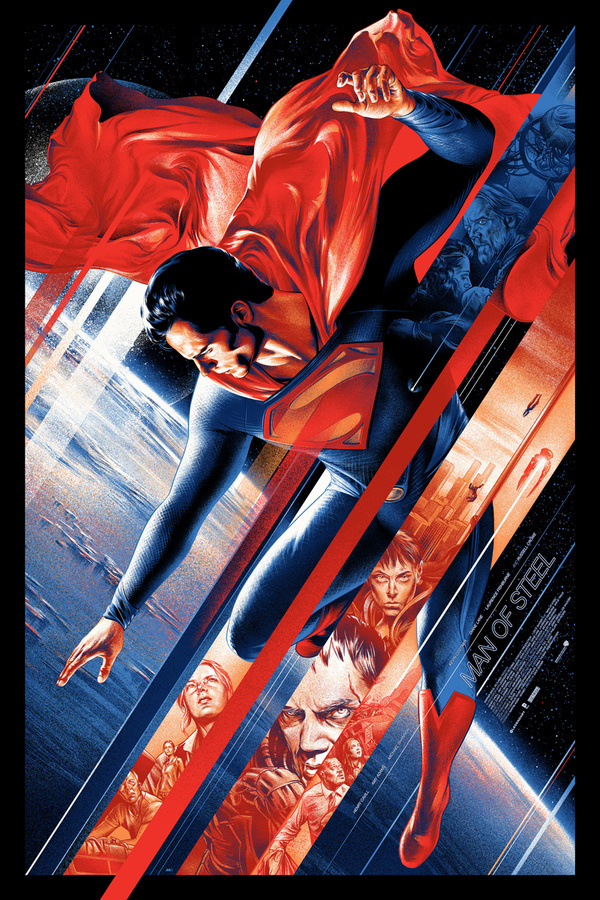 Man of Steel #steel #dc #of #illustration #poster #film #man #comics #superman