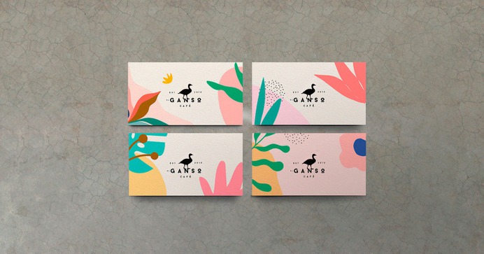 GANSO CAFE on Behance