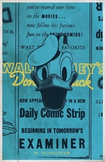 Design;Defined | www.designdefined.co.uk #advert #donald #design #duck