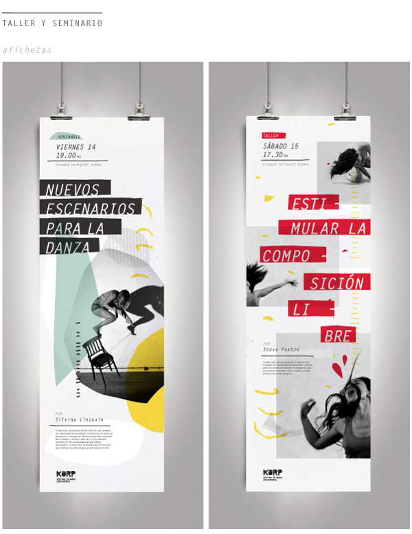 KORP. Festival de Danza Experimental - Parte ll on Behance #design #graphic #collage