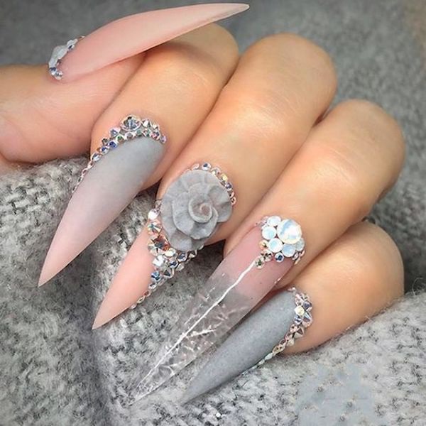  Fearless #Stiletto #Nails #art 