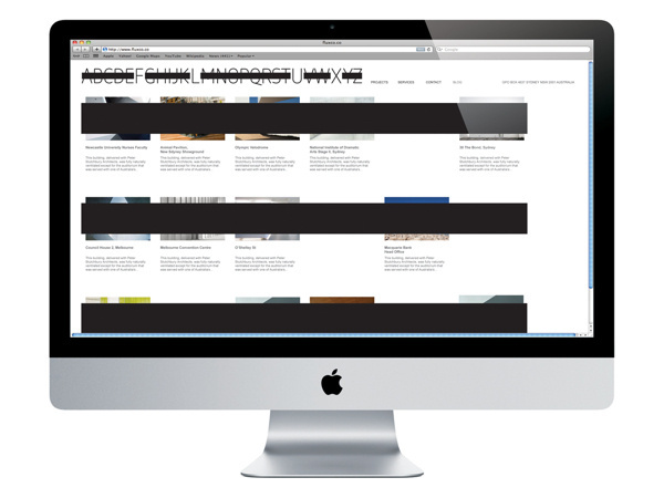 Flux on Behance #black #unique #website #identity #layout #deisgn #typography