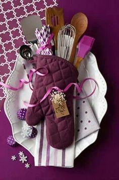 Cooking themed gift idea for a housewarming!