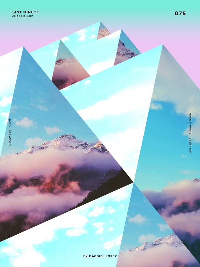 A poster every day. on Behance