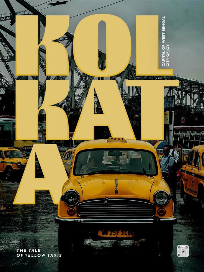 Creative Kolkata City Poster Design: Inspiring Urban Artistry
