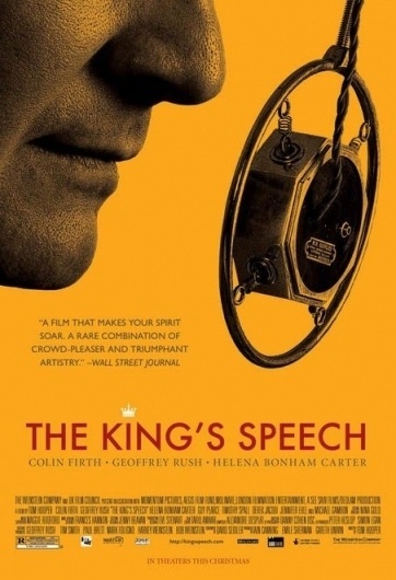 Poster inspiration example #281: The King's Speech Poster - Internet Movie Poster Awards Gallery #kings #speech #the #poster #film