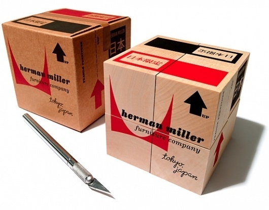 House Industries - Blog #miller #red #house #wooden #industries #identity #blocks #logo #herman #eames
