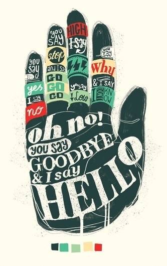 All sizes | HelloGoodbye | Flickr - Photo Sharing! #typography