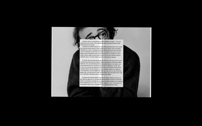 New York // Woody Allen on Behance