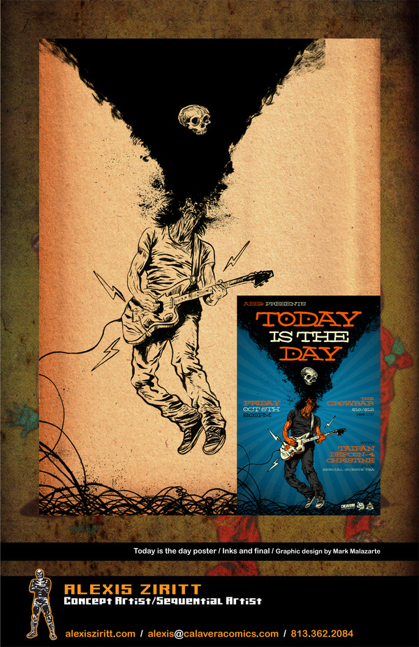Portfolio on Behance #skull #guitarist