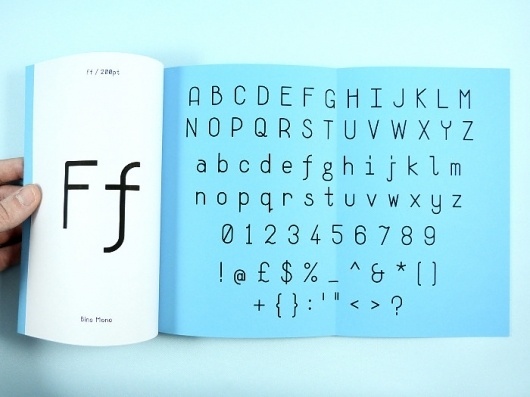 Neal Fletcher — Portfolio #specimen #designer #design #bino #mono #fletcher #type #neal #typography