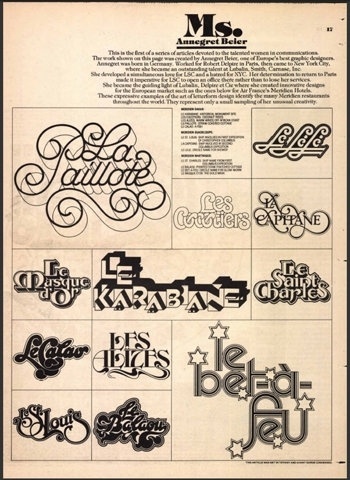 FFFFOUND! | Creative Review - U&lc lives #typography