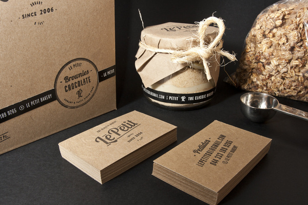 Le Petit Bakery | STATIONERY OVERDOSE #stationaryoverdose #branding #stationery