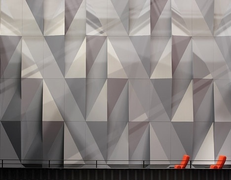 Dezeen » Blog Archive » Kilden performing arts centreby ALA Architects #wall #architecture #paneling