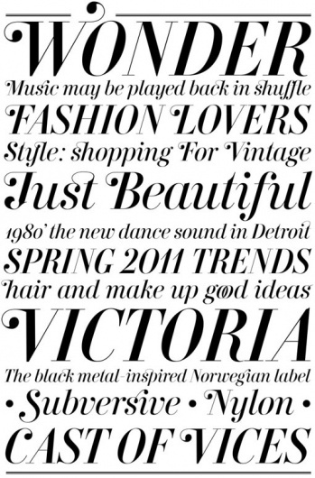 design work life » cataloging inspiration daily #typography