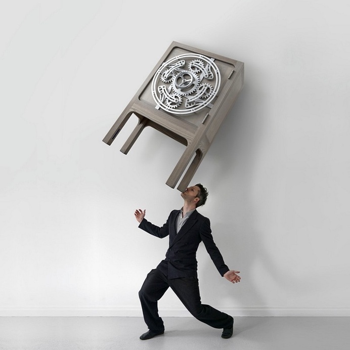 Safe Cabinet – Inspired by Mechanical Bank Vaults