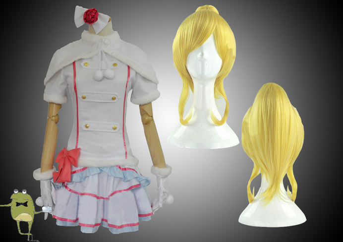 Love Live! Eli Ayase Cosplay Costume + Wig #ayase #costume #eli #cosplay