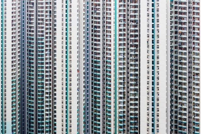 Urban Barcode of Hong Kong by Manuel Irritier #inspiration #photography #architecture