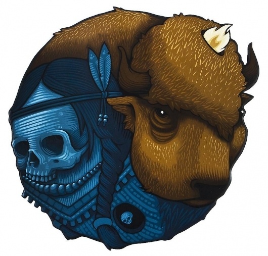 Works - Jeremy Fish - Artists - Mark Moore Gallery #painting #illustration #art