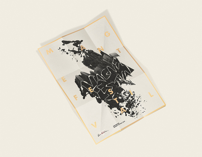 Magnet Festival - erikerdokozi #erdokozi #festival #magnet #gold #erik #bw #typography