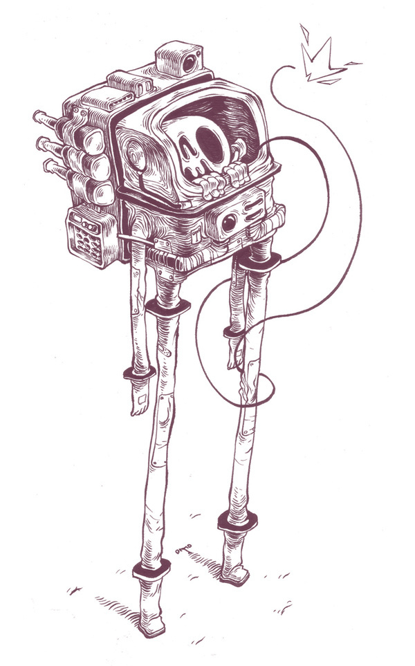 t wei illustrations #illustration #astronaut