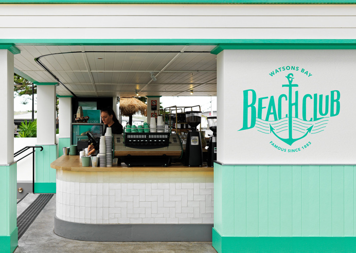 #design #branding #beachclub #signage #logo #lettering