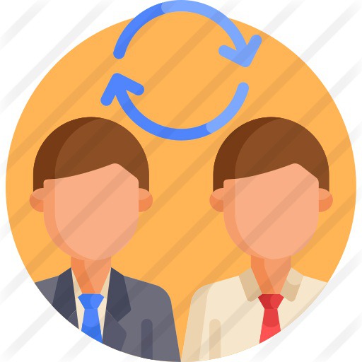 See more icon inspiration related to collaboration, businessmen, team, working, networking and people on Flaticon.