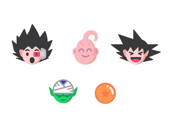 Dragon Ball Z Emoji by Marcus Rentsch