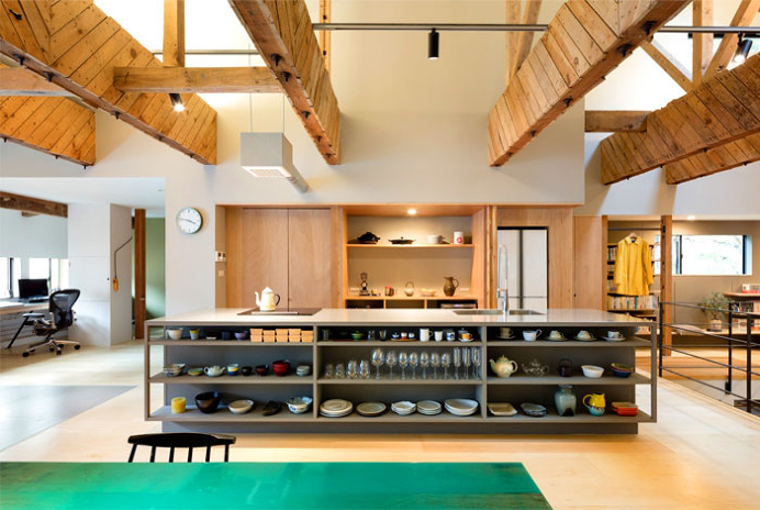 Kinosaki Residence by PUDDLE - #kitchen