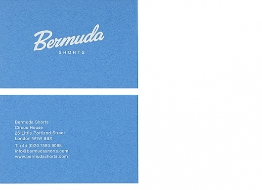 Bermuda Shorts Rebranding - 2 #card #business