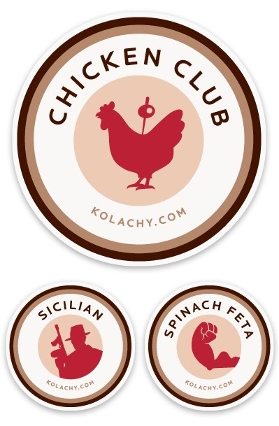 ART BACKWASH: Brand Icons double meanings #icon #sandwich